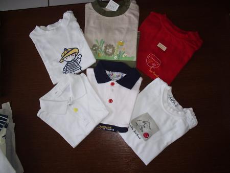 lot de 6 T shirts